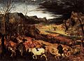 Pieter Bruegel the Elder - The Return of the Herd (November) - WGA3456.jpg