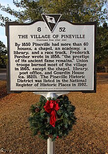 Pineville Chapel Pineville Chapel Marker.jpg
