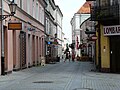 Rue Szewska dans la vieille ville.
