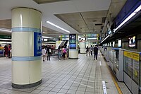 Taipei Metrosu'nun Ximen İstasyonu.