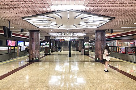 Subway station in Beijing