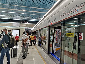 Platform of Yantian Road station.jpg