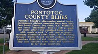 Pontotoc County Blues - Mississippi Blues Trail Marker.jpg