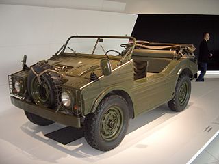 Porsche 597 1950s German military vehicle