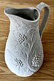 Portmeirion Parian Ware grapevine jug three quarter face.jpg