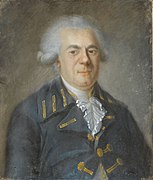 De Grasse, le futur vainqueur de la guerre d'Amérique est gravement blessé et fait partie des nombreux prisonniers, au côté de La Jonquière.