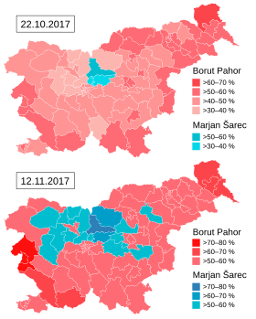 Slika:Präsidentschaftswahl Slowenien 2017.svg