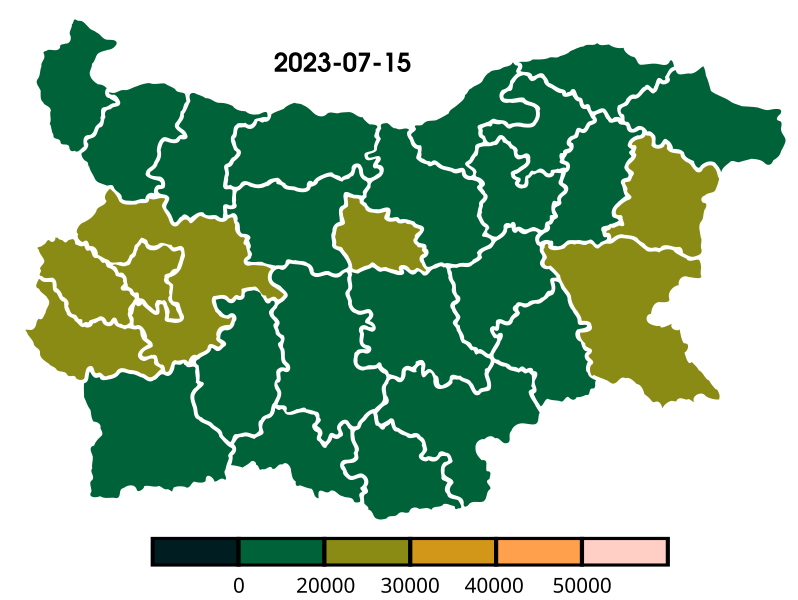 File:Prevalence of COVID-19 in Bulgaria by region.svg