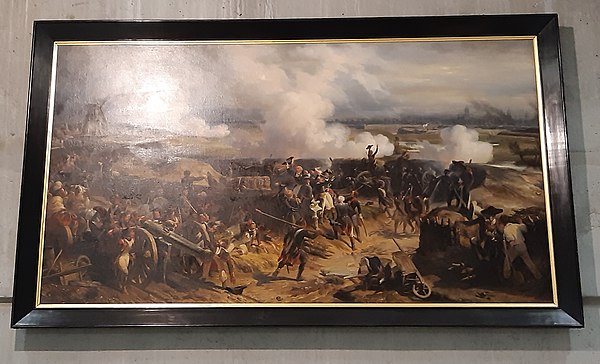 Siege of Ypres in 1794 by General Pichegru, (Musée de la Révolution française)