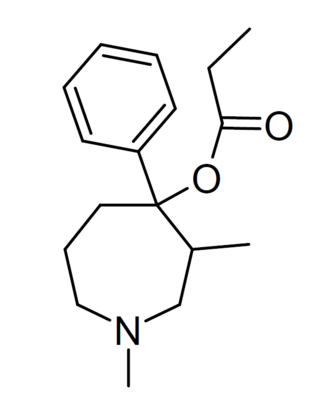 <span class="mw-page-title-main">Proheptazine</span> Opioid analgesic drug