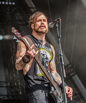 Christopher performing with Prong in 2018 Prong - Reload Festival 2018 17.jpg