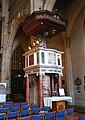 Pulpit inside the Church of Holy Trinity, Chelsea, built 1888-90. [103]