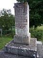 Memorial stone