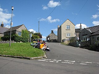 Over Haddon Human settlement in England