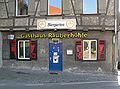 Ravensburg, Burgstraße, Obere Mang (heute Gasthaus Räuberhöhle)