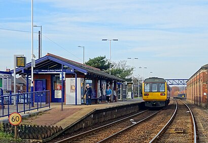 How to get to Redcar Central with public transport- About the place