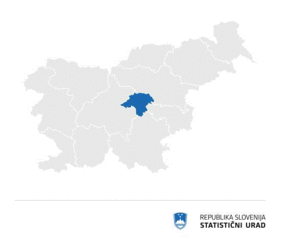 Poloha Zasávského regionu v rámci Slovinska