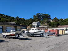 Research vessels at the Romberg Tiburon Campus Research Vessels Romberg Tiburon Campus Oct30, 2023.png