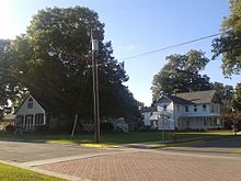 Houses in a residential section of West Point Residential area, West Point, Virginia.jpg