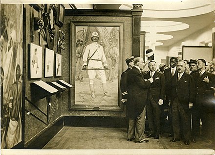 Inauguration of the Musée des colonies during the Exposition