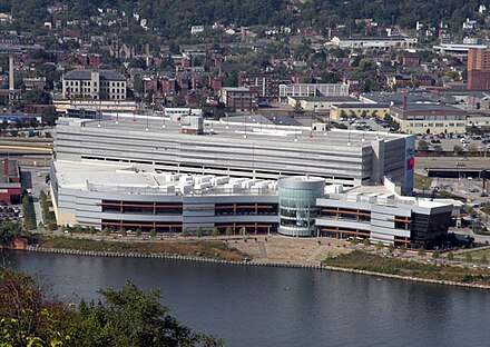 Rivers Casino, located on the Ohio River in Pittsburgh, ne of Pennsylvania's 16 casinos