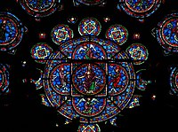 Notre Dame de Laon west window (13th century)