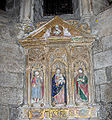 Retablo de la Virgen del Buen Consejo en la capilla de San Bartolomé de la Catedral de Santiago de Compostela, de Mateo Arnao (1521).