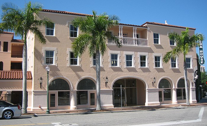 Sarasota Opera House, late March 2008, after complete interior and exterior renovation