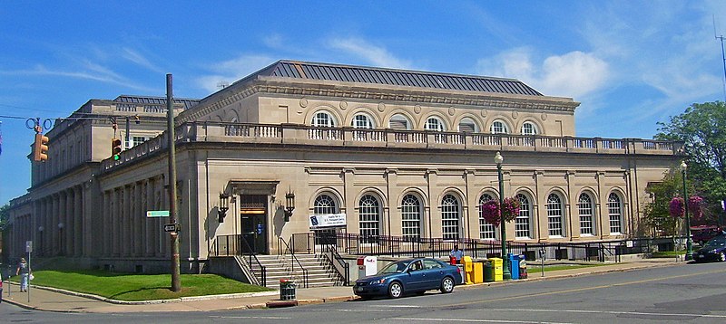 Schenectady building downtown