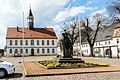 Gneisenaudenkmal, Rathaus Schildau