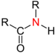 Grupa amidowa, w której atom azotu podstawiony jest jedną grupą funkcyjną (R) i połączony z jednym atomem wodoru, a druga grupa funkcyjna przyłączona jest do atomu węgla grupy karbonylowej