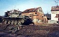 Serb T-55 Battle of the Barracks.JPG
