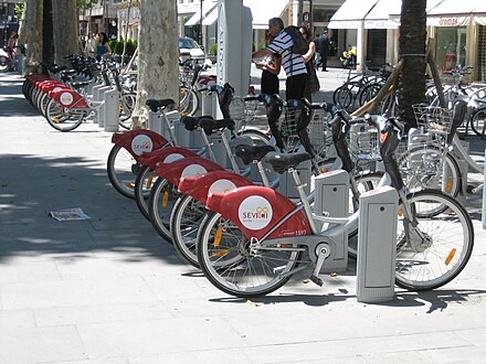 Sevici Bicycle station