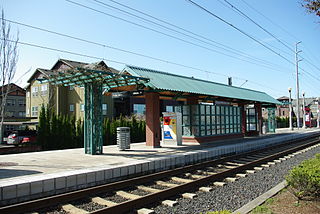 <span class="mw-page-title-main">Orenco station (TriMet)</span> Light rail station in Hillsboro, Oregon, United States