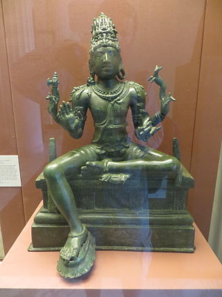 The Thanjavur Shiva is a bronze statue of the 