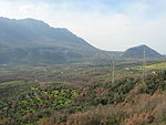 Valley of Sicignano from Castelluccio