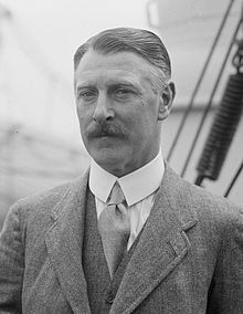 Sir Cecil Chubb in May 1926 on board RMS Aquitania Sir Cecil Chubb.jpg