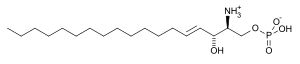 Sphingosine-1-phosphate.svg