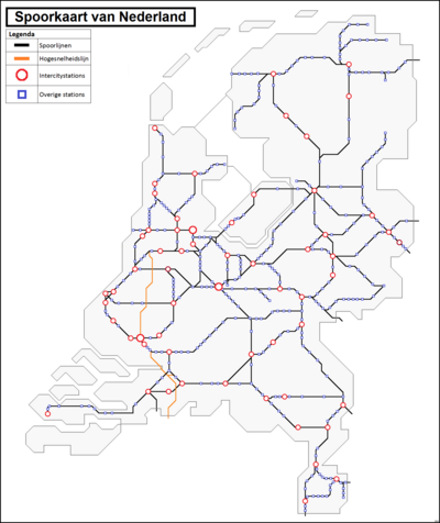 Lijst Van Spoorwegstations In Nederland: Wikimedia-lijst