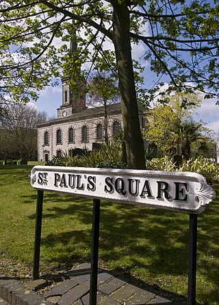 <span class="mw-page-title-main">St Paul's Square</span> Square in Birmingham, UK