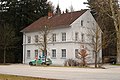 Dienstgebäubäude der Autobahnpolizeistation in Oberdill, Stadt Starnberg, Landkreis Starnberg, Regierungsbezirk Oberbayern, Bayern.