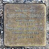 Stolperstein Lessingstr 8 (Hansa) Ernestine Simson.jpg