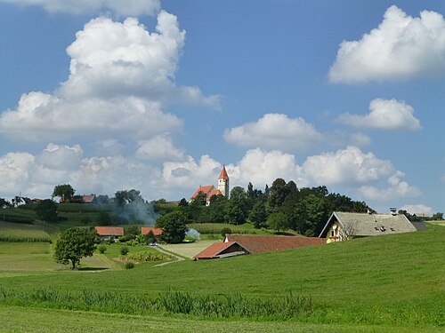 Near Benedikt, east of Maribor.
