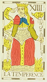 Tarot Belgijski - A14 - Umiarkowanie.jpg