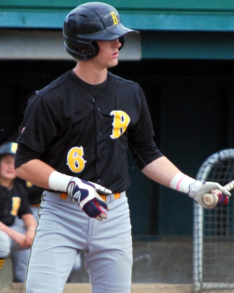  Taylor Ward player worn jersey and bat patch baseball