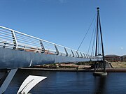 Teesquay Millennium Bridge from steps.jpg