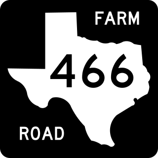 <span class="mw-page-title-main">Farm to Market Road 466</span> Road in Texas, USA