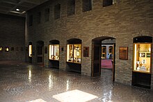 A view inside the law school Texas Tech Law School Hallway.JPG
