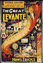 Thumbnail for File:The Great Levante in Wellington, 1941 (6297451914).jpg