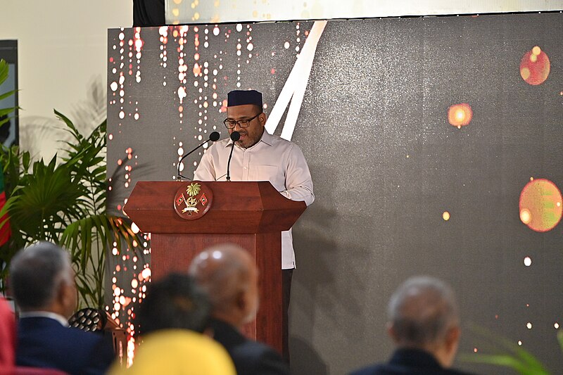 File:The President's scholarship and High Achiever's scholarship award ceremony in Maldives on May 2023 54.jpg